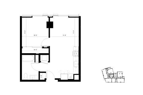 1 Bedroom Penthouse Forma
